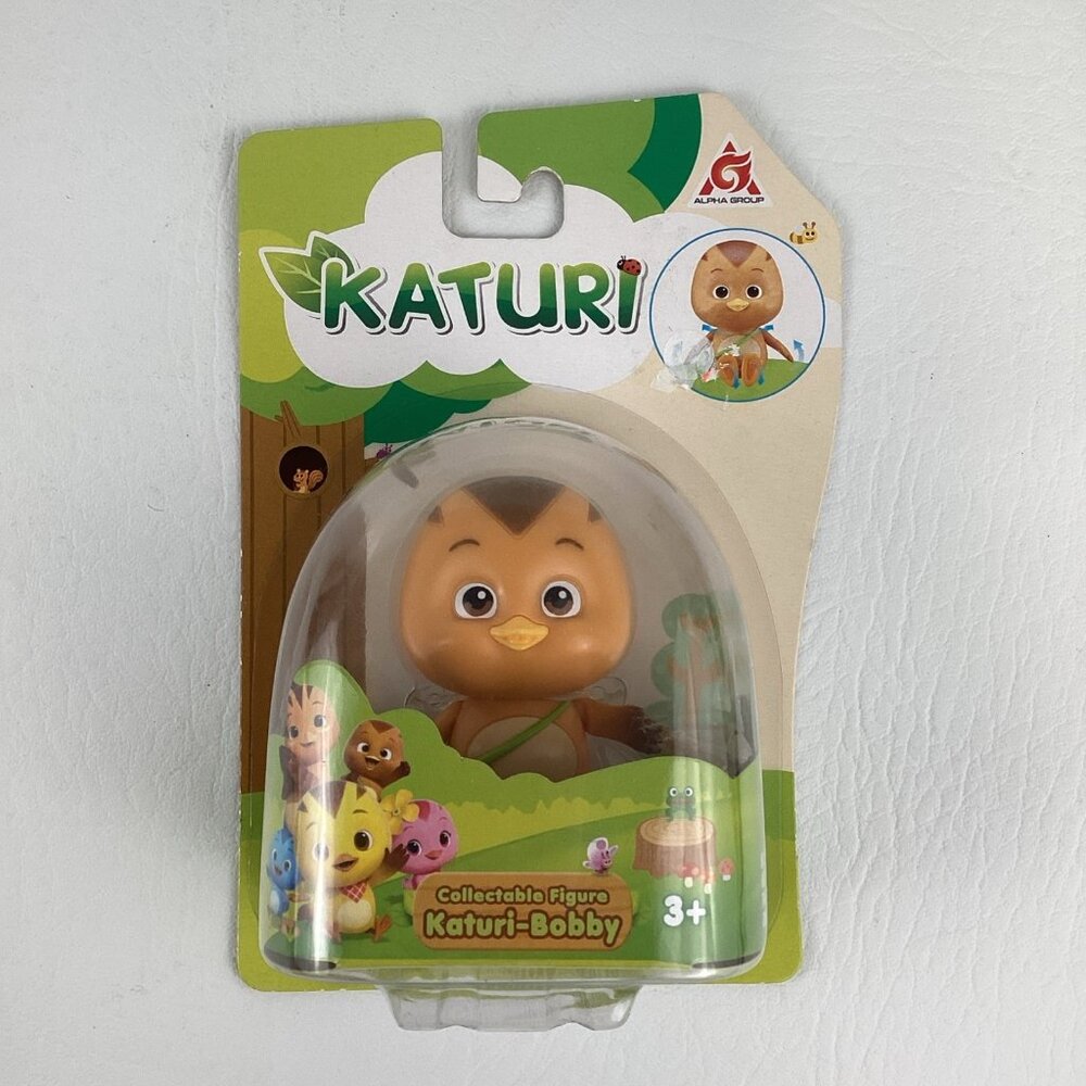 Katuri Collectible Figure Bobby Poseable Character Bird 2018 Alpha Group New